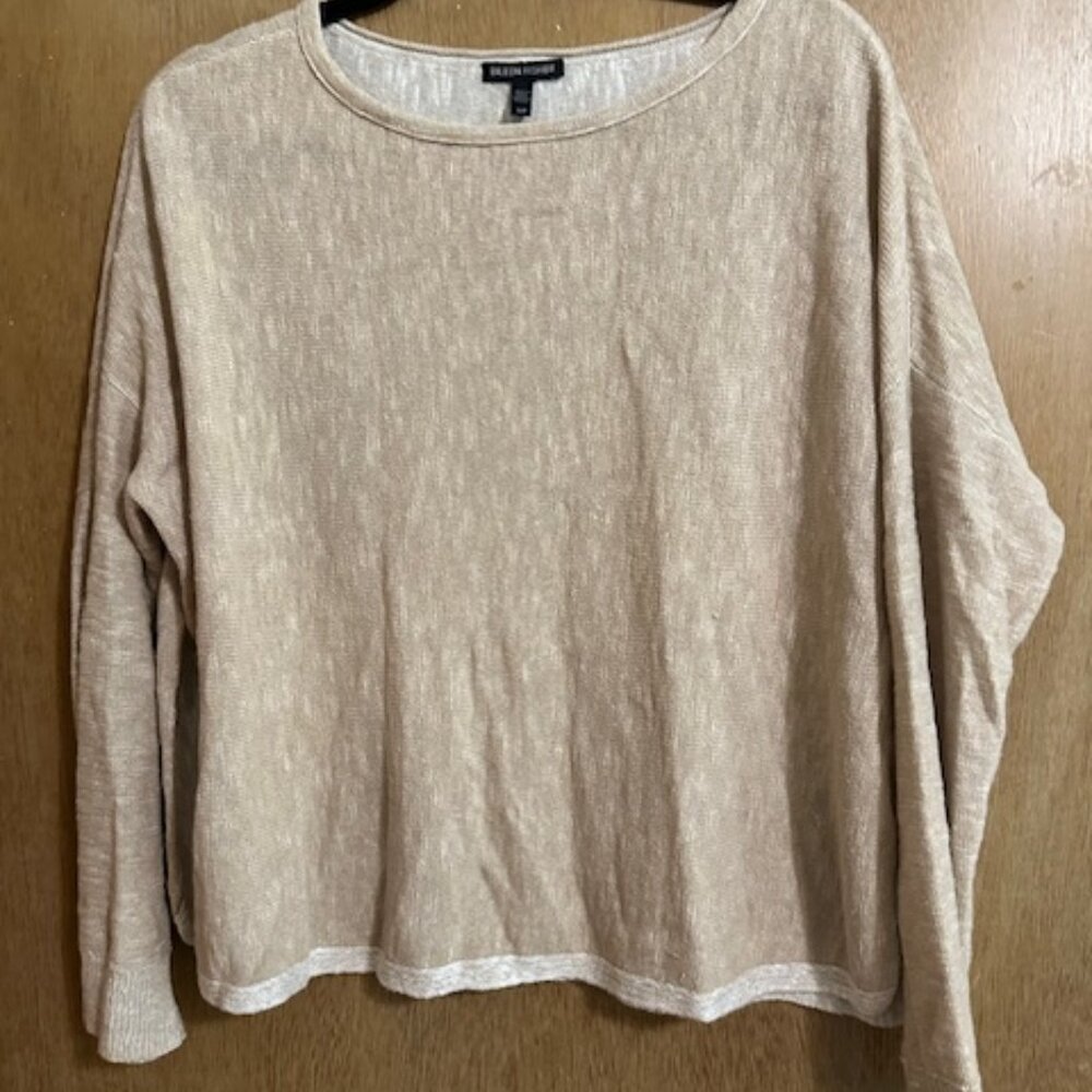 Eileen Fisher Lightweight boatneck sweater